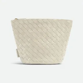 葆蝶家/Bottega Veneta 中号Intrecciato编织水桶式手拿包 755513VCPP19646