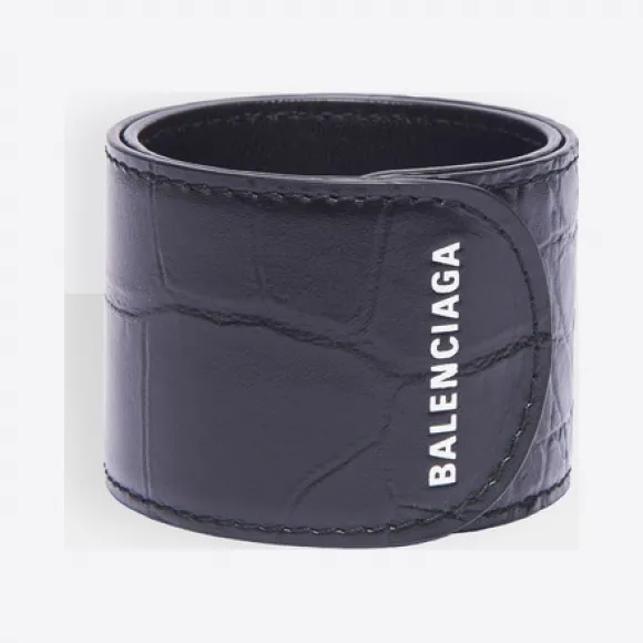 巴黎世家/Balenciaga Black / White Cycle手环 50231402mb