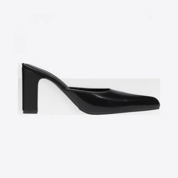 巴黎世家/Balenciaga ‎女士‎ ‎黑色 ‎ ‎圆头穆勒鞋 ‎ | Balenciaga 550998-WAVL0-1000