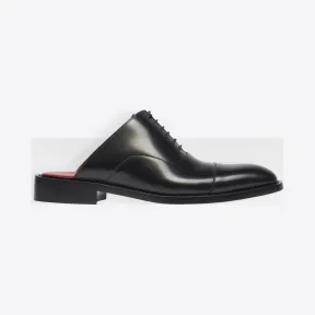 巴黎世家/Balenciaga 黑色 水晶穆勒鞋 11667260om