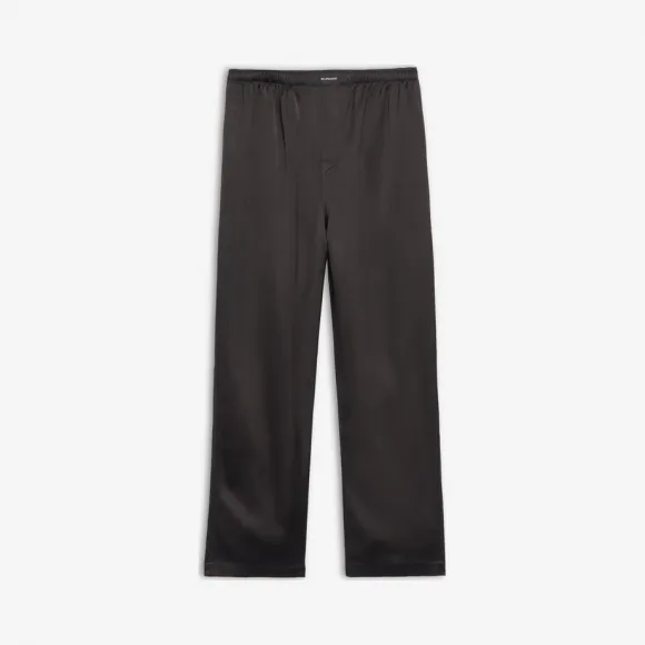 巴黎世家/Balenciaga 黑色 睡衣式长裤 54168094bn