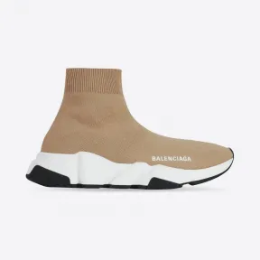 巴黎世家/Balenciaga Women's Speed Trainers in Beige 587280W2DB22300