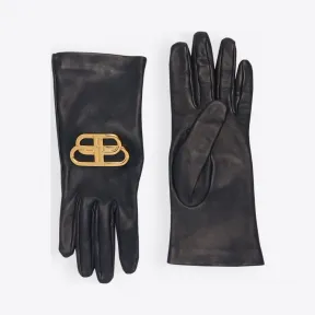 巴黎世家/Balenciaga 黑色 BB手套 46666093vw