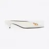 巴黎世家/Balenciaga 女士 SQUARE KNIFE BB 40MM穆勒鞋 614924WAWN29075