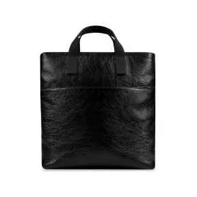 巴黎世家/Balenciaga Men's Explorer Tote Bag With Strap in Black 6388041VG871000