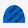 巴黎世家/Balenciaga 蓝色通体徽标无檐小便帽 659643T15673964