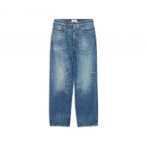 巴黎世家/Balenciaga Women's Large Pants in Blue 659999TBP480445