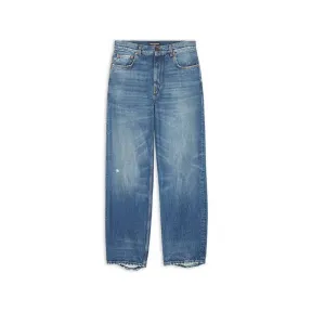 巴黎世家/Balenciaga Women's Large Pants in Blue 659999TBP484455
