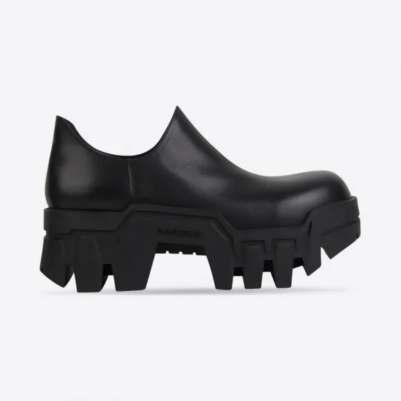 巴黎世家/Balenciaga 女士黑色推土机迷你靴 671553WBCQ01000