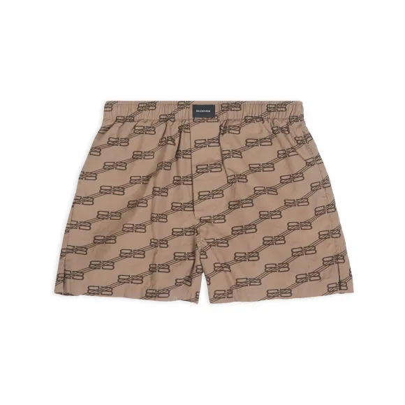 巴黎世家/Balenciaga BB MONOGRAM女士睡衣短裤 671664TML369378