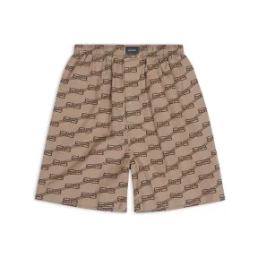 巴黎世家/Balenciaga BB MONOGRAM男士睡衣短裤 672410TML369378