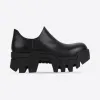 巴黎世家/Balenciaga 男士黑色推土机迷你靴 672478WBCQ01000
