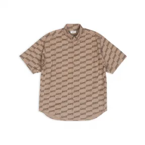 巴黎世家/Balenciaga BB MONOGRAM女士短袖衬衫 683734TML369378