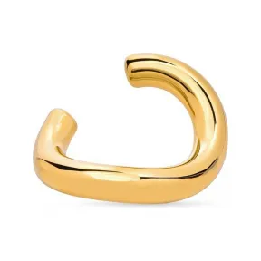 巴黎世家/Balenciaga Women's Loop Cuff in Gold 696118TZ76G0027