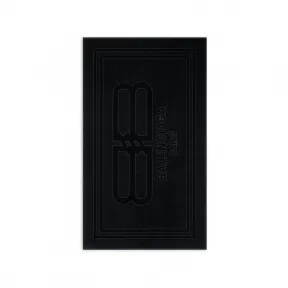 巴黎世家/Balenciaga 女士 Bb Paris Icon 毛巾黑色 697480410B60100