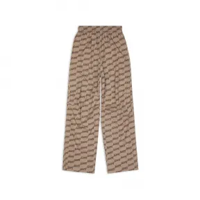 巴黎世家/Balenciaga 男式Bb Monogram 常规版型运动裤，米色 704720TML369378