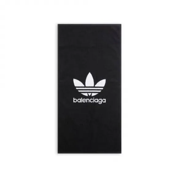 巴黎世家/Balenciaga 男士 Balenciaga / Adidas 黑色小毛巾 7265104D0B01077