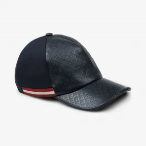 巴利/Bally 深海军蓝休闲帽 6206602