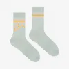 巴利/Bally 蛋白石色精细平纹针织袜 6227537