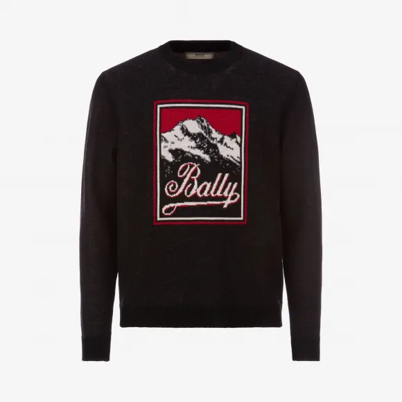 巴利/Bally 多重黑色羊毛衫 6229277