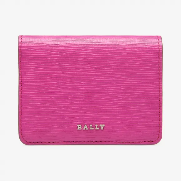 巴利/Bally 艳粉色小牛皮名片夹 6229943