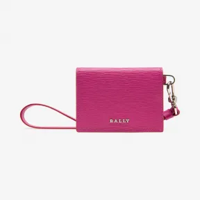 巴利/Bally 艳粉色小牛皮名片夹 6229945