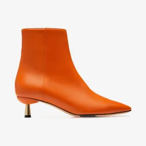 巴利/Bally 橙色皮靴 6230978