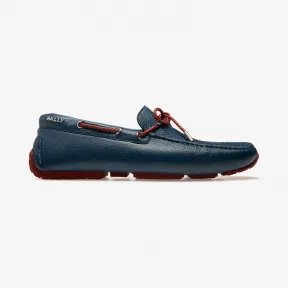 巴利/Bally 男士蓝色粒面鹿皮驾驶鞋 6231344