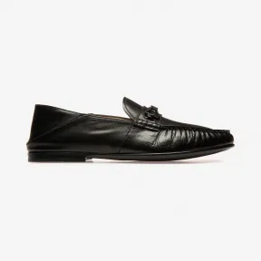 巴利/Bally 男士黑色光面牛皮软帮鞋 6231431