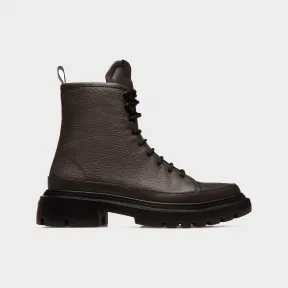 巴利/Bally Vatiz 军绿色皮靴 6301503