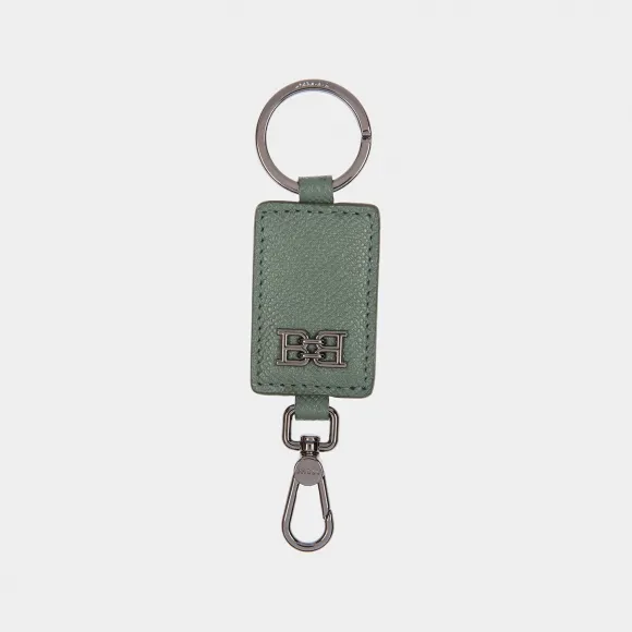 巴利/Bally 男士鼠尾草 Bhary B 链细节皮革钥匙扣 6303225