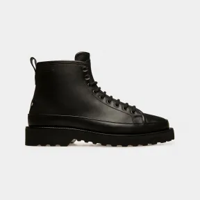 巴利/Bally 男士黑色 Nortis 皮靴 6303254