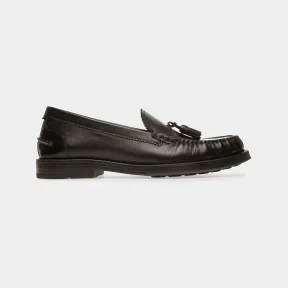 巴利/Bally 男士黑色 Resel 皮革莫卡辛鞋 6303285