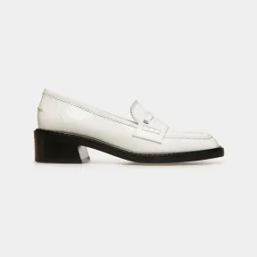 巴利/Bally 女士白色 Elly 皮革莫卡辛鞋 6303420