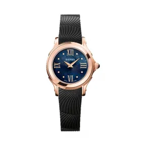 宝曼/Balmain Éria Mini Round 精钢镀玫瑰金 石英机芯 女表 B1839.32.62
