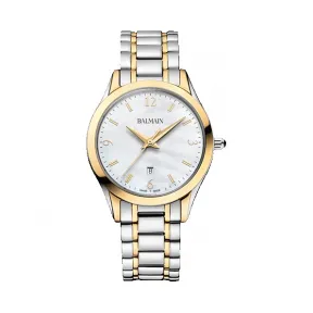 宝曼/Balmain Classic R Lady 精钢镀金 石英机芯 女表 B4112.39.84