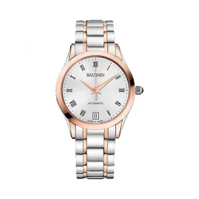 宝曼/Balmain Classic R Lady Automatic 精钢镀玫瑰金 自动机械机芯 女表 B4458.33.22