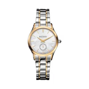 宝曼/Balmain Classic R Lady Small Second 精钢镀金 石英机芯 女表 B4712.39.86