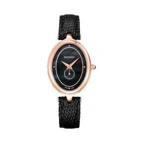 宝曼/Balmain Haute Elegance Oval 精钢镀玫瑰金 石英机芯 女表 B8119.32.66