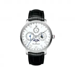 宝珀/Blancpain 经典系列 铂金 45 MM 自动机械机芯 男表 0888K-3431-55B