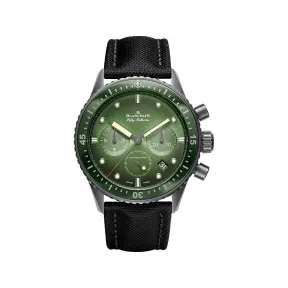 宝珀/Blancpain 五十噚系列系列 黑色陶瓷，填充液态金属刻度 43.60毫米 自动机械 男表 5200-0153-B52A