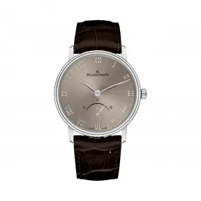 宝珀/Blancpain 经典系列 18K白金 自动机械机芯 男表 6653-1504-55
