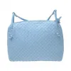 葆蝶家/Bottega Veneta  浅蓝色 羊皮 手提包 245354-V0016-4960