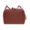 葆蝶家/Bottega Veneta  红色 羊皮 手提包 245354-V0016-6482