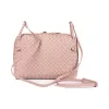 葆蝶家/Bottega Veneta 女士 浅粉红 羊皮 手提包 245354-V0016-6863