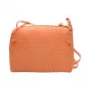 葆蝶家/Bottega Veneta  橙色 羊皮 手提包 245354-V0016-7665