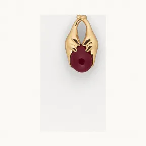 葆蝶家/Bottega Veneta 纯银和珐琅吊坠 576472VAHU46337