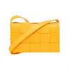 葆蝶家/Bottega Veneta 橙色 100% Lamb 皮质r 女士 单肩包 578004-VMAY1-7003