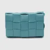 葆蝶家/Bottega Veneta 水绿色 Cassette手袋 578004-VMAY1-3608