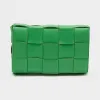 葆蝶家/Bottega Veneta 草绿色 Cassette手袋 578004-VMAY1-3760